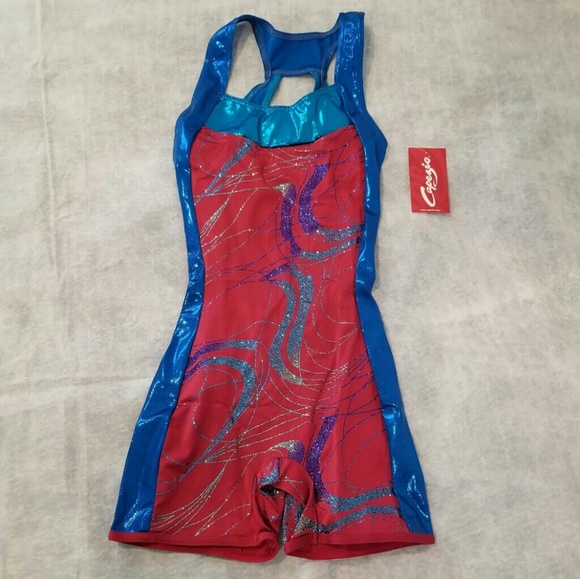 New Racer Back Biketard (Leotard) - Picture 1 of 2